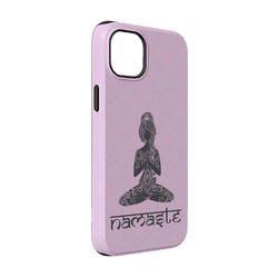 Lotus Pose iPhone Case - Rubber Lined - iPhone 14 Pro