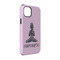 Lotus Pose iPhone Case - Rubber Lined - iPhone 14