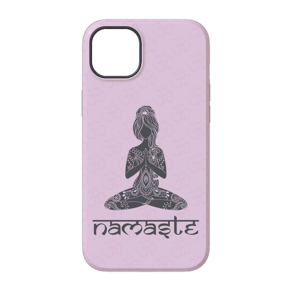 Lotus Pose iPhone 14 Tough Case - Back