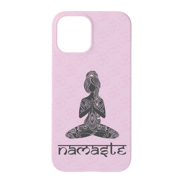 Lotus Pose iPhone 15 Pro Case - Back