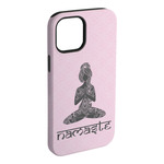 Lotus Pose iPhone Case - Rubber Lined - iPhone 15 Pro Max