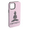 Lotus Pose iPhone Case - Rubber Lined - iPhone 15 Pro Max