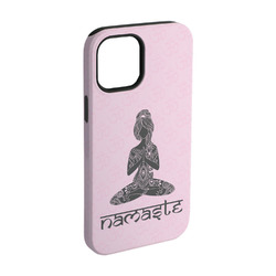 Lotus Pose iPhone Case - Rubber Lined - iPhone 15 Pro
