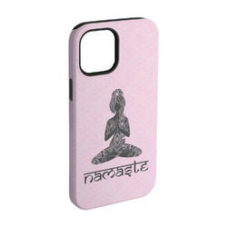 Lotus Pose iPhone Case - Rubber Lined - iPhone 15