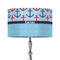 Anchors & Waves 12" Drum Lamp Shade - Fabric (Personalized)