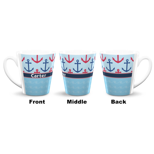 Anchors & Waves 12 Oz Latte Mug - Approval