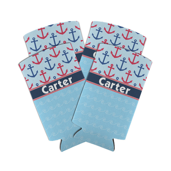 Anchors & Waves 12oz Tall Can Sleeve - Set of 4 - MAIN