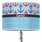 Anchors & Waves Drum Lamp Shade (Personalized)