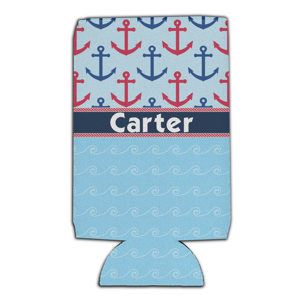 Anchors & Waves 16oz Can Sleeve - Set of 4 - FRONT