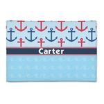 Anchors & Waves 2' x 3' Indoor Area Rug (Personalized)