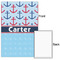 Anchors & Waves 24x36 - Matte Poster - Front & Back