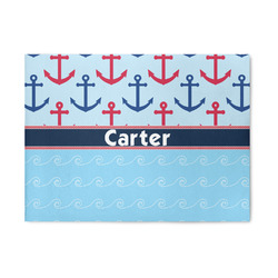 Anchors & Waves 5' x 7' Patio Rug (Personalized)