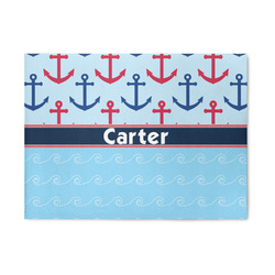 Anchors & Waves 5' x 7' Patio Rug (Personalized)