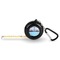 Anchors & Waves 6-Ft Pocket Tape Measure with Carabiner Hook - Front