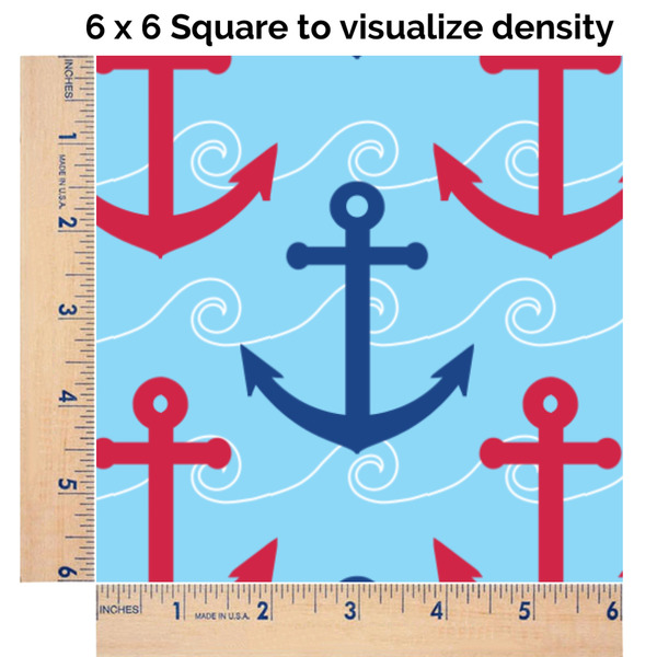 Anchors & Waves 6x6 Swatch of Fabric