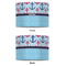 Anchors & Waves 8" Drum Lampshade - APPROVAL (Fabric)
