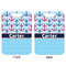 Anchors & Waves Aluminum Luggage Tag (Front + Back)