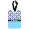 Anchors & Waves Aluminum Luggage Tag (Personalized)