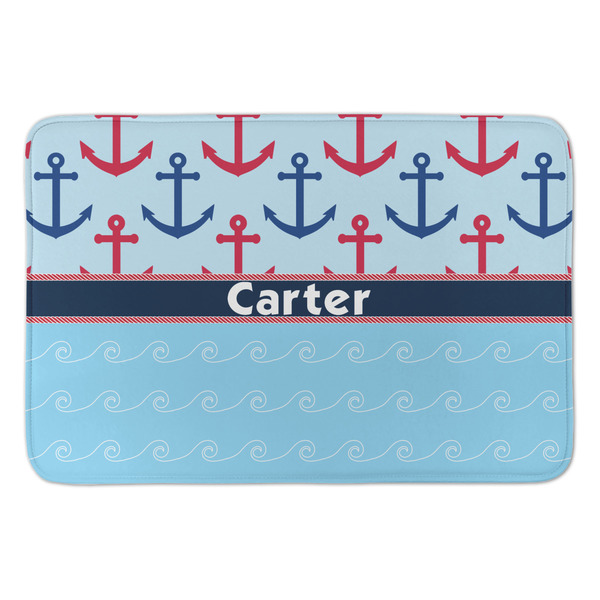 Custom Anchors & Waves Anti-Fatigue Kitchen Mat (Personalized)