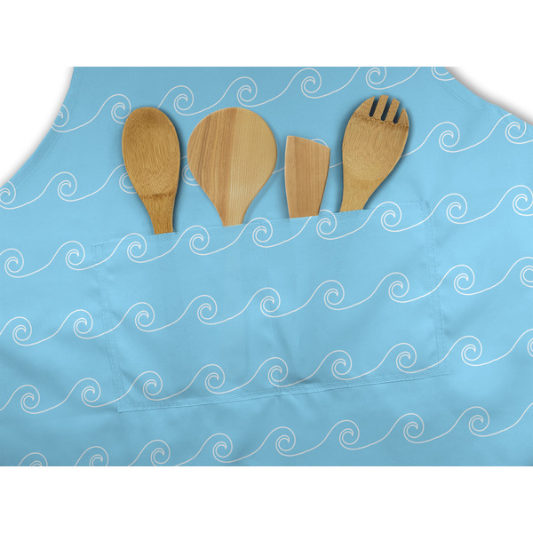 Anchors & Waves Apron - Pocket Detail with Props