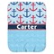 Anchors & Waves Baby Swaddling Blanket (Personalized)