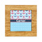 Anchors & Waves Bamboo Trivet with 6" Tile - FRONT