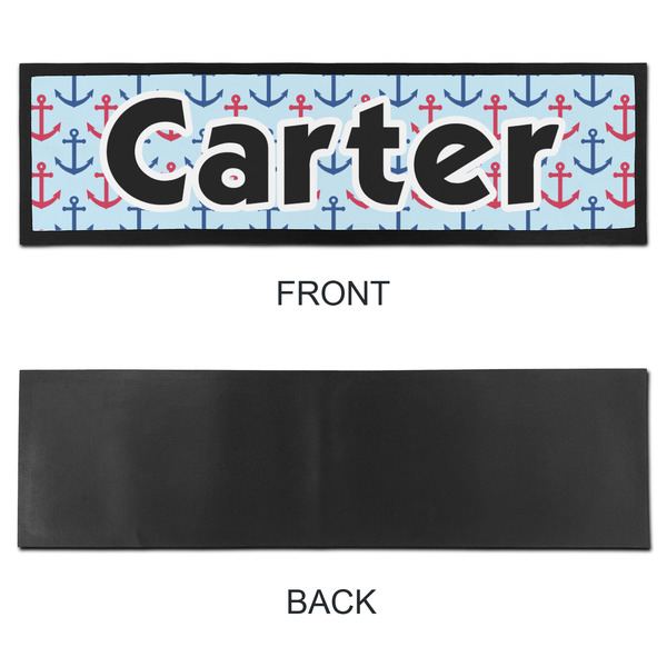 Anchors & Waves Bar Mat - Large - APPROVAL