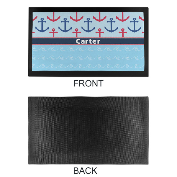 Anchors & Waves Bar Mat - Small - APPROVAL