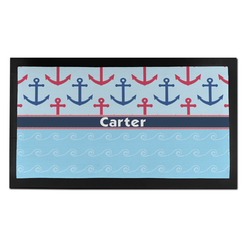 Anchors & Waves Bar Mat - Small (Personalized)