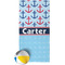Anchors & Waves Beach Towel (Personalized)