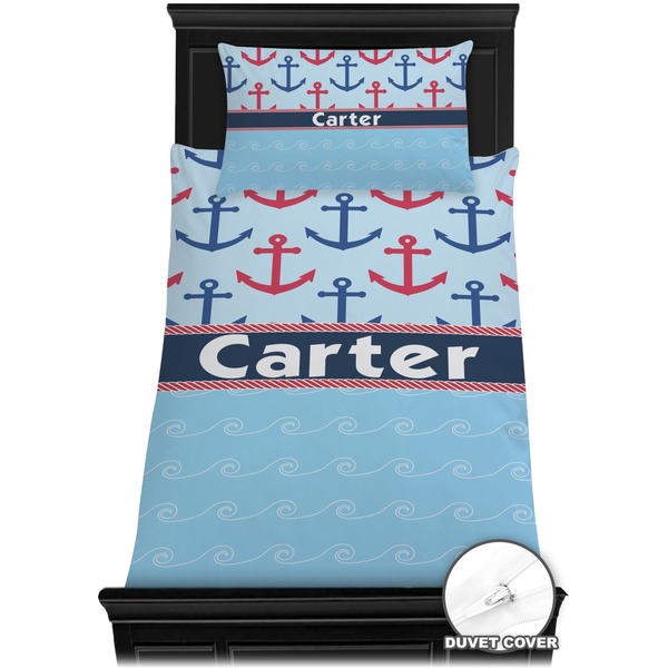 Anchors & Waves Bedding Set (Twin) - Duvet