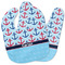 Anchors & Waves Baby Bib w/ Name or Text