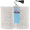 Anchors & Waves Bookmark with tassel - In book