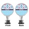 Anchors & Waves Bottle Stopper - Front and Back