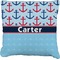 Anchors & Waves Burlap Pillow (Personalized)