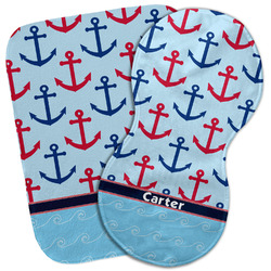 Anchors & Waves Burp Cloth (Personalized)