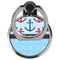Anchors & Waves Cell Phone Ring Stand & Holder - Front (Collapsed)