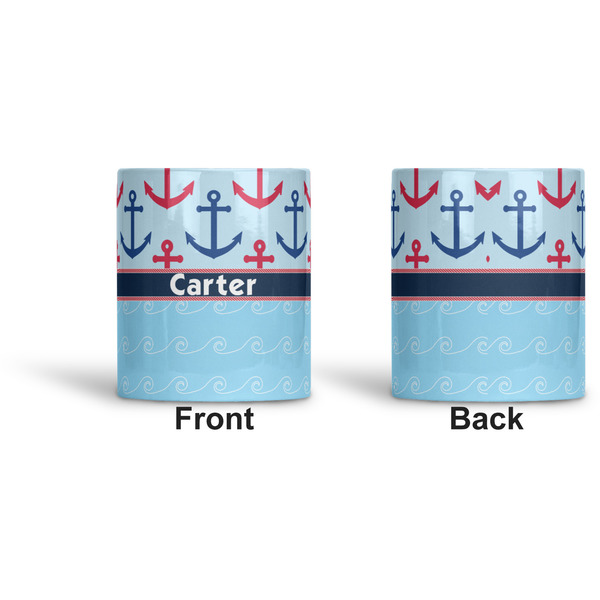 Anchors & Waves Ceramic Pen Holder - Apvl