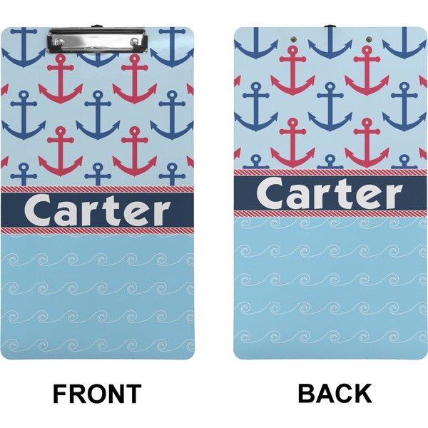 Anchors & Waves Clipboard (Legal) (Front + Back)