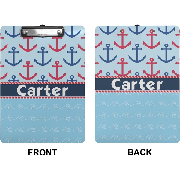 Anchors & Waves Clipboard (Letter) (Front + Back)