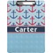 Anchors & Waves Clipboard (Personalized)
