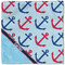 Anchors & Waves Cloth Napkins - Personalized Lunch (Single Full Open)