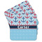 Anchors & Waves Cork Coaster - Set of 4 w/ Name or Text