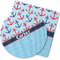 Anchors & Waves Rubber Backed Coaster (Personalized)