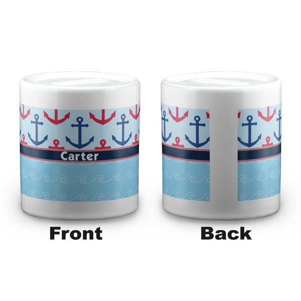 Anchors & Waves Coin Bank - Apvl