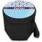 Anchors & Waves Collapsible Personalized Cooler & Seat (Closed)