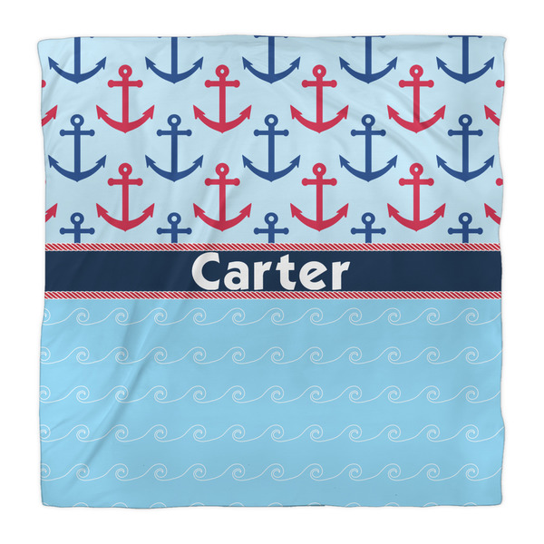 Anchors & Waves Comforter - Queen - Front