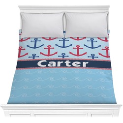 Anchors & Waves Comforter - Full / Queen (Personalized)