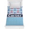 Anchors & Waves Comforter - Twin XL (Personalized)