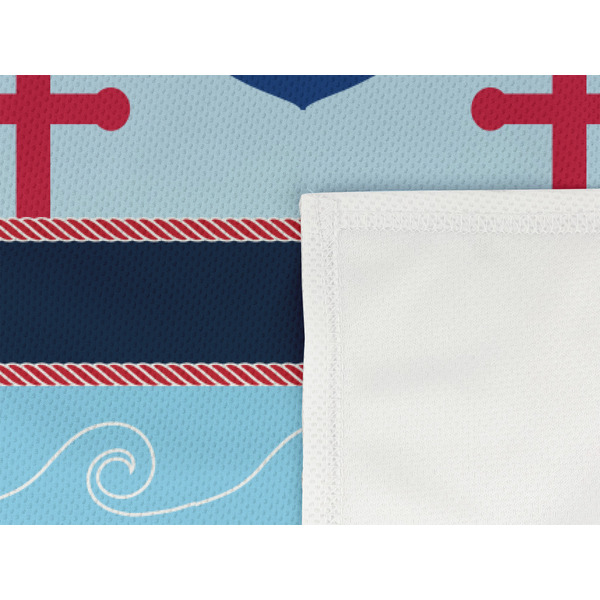 Anchors & Waves Cooling Towel- Detail